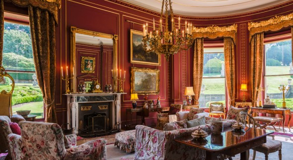 Broughton Hall, Red Drawing Room