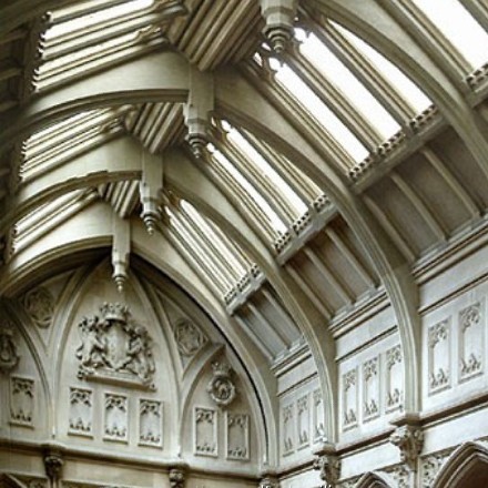 Highclere Castle - glazed gothic vaults