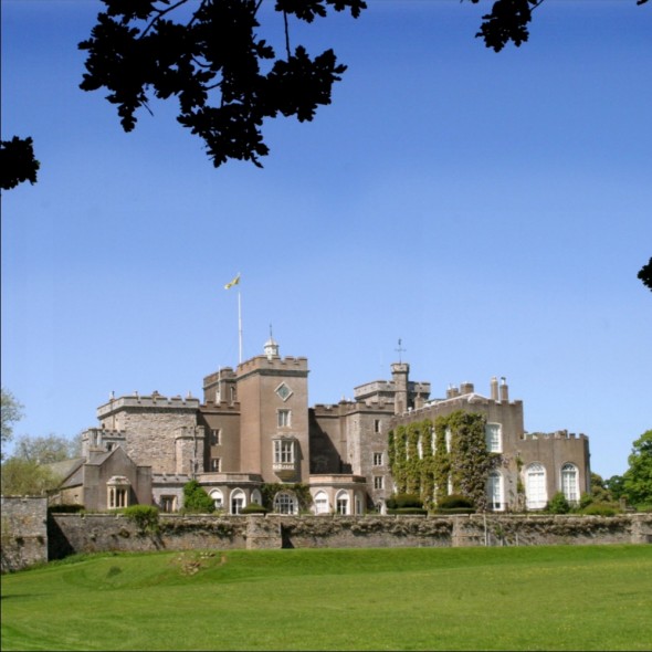 Powderham Castle Powderham Castle - imposing exterior