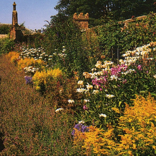 Oxburgh Hall - exquisite gardens