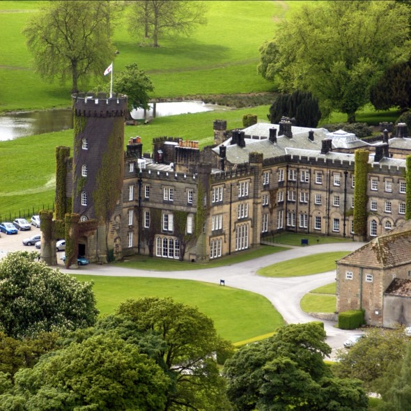 Swinton Park - aerial view