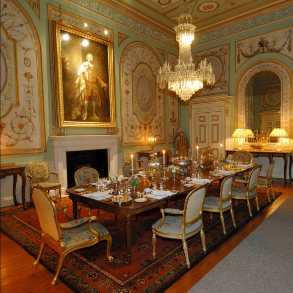 Inveraray Castle Inveraray Castle dining room