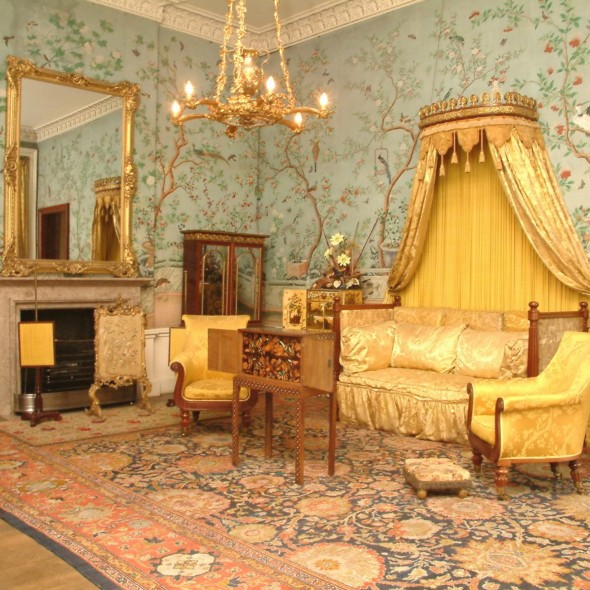 Belvoir Castle - magnificent rooms where the Duke of Wellington stayed.