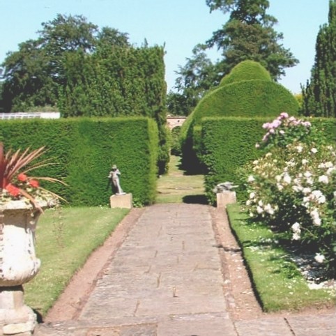 Glemham Hall - walled gardens